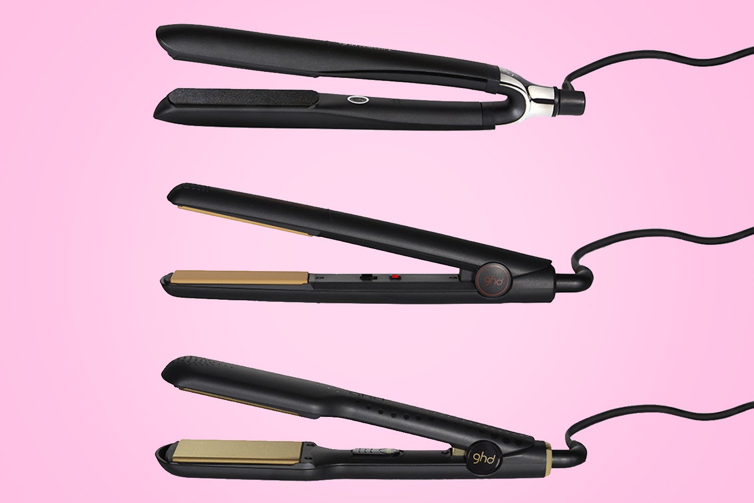 1. GHD Blue Butterfly Hair Straighteners - wide 6
