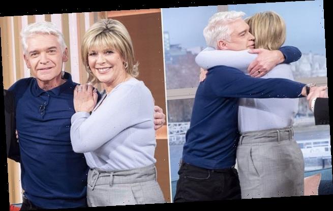 The Moment Phillip Schofield And Ruth Langsfords Feud Thawed 