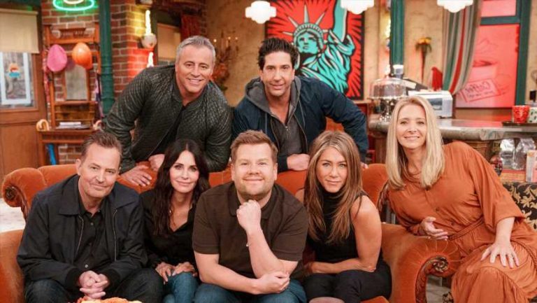 Watch James Corden Go Behind the Scenes of 'Friends: The Reunion ...