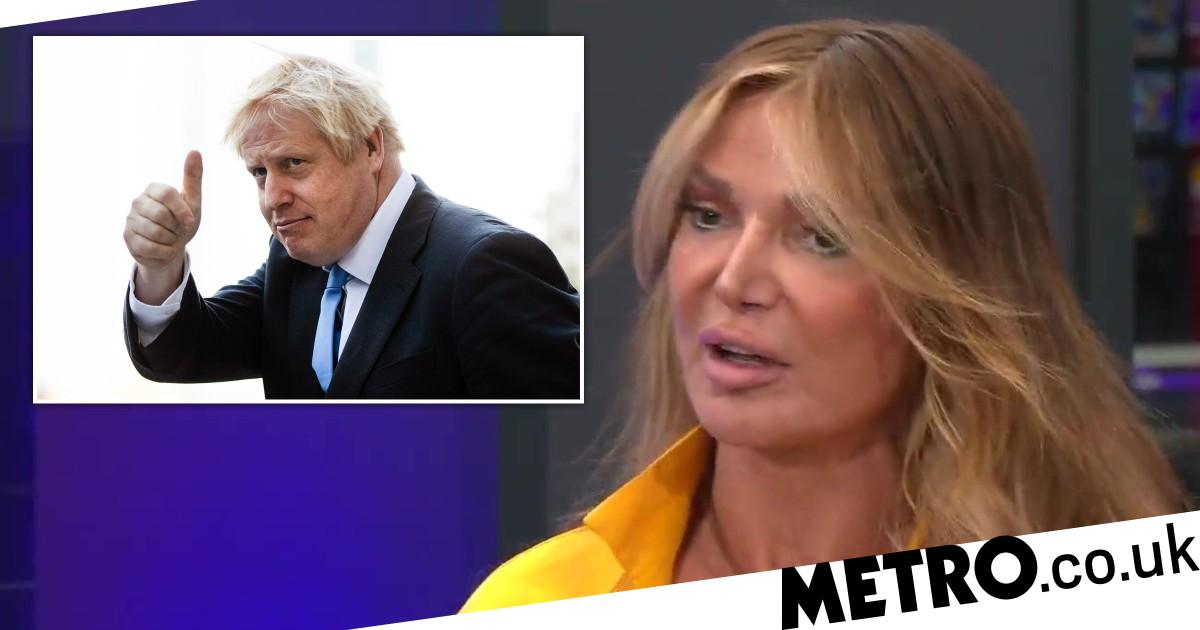 Carol Vorderman wears tight top as fans think shes filming celeb Love